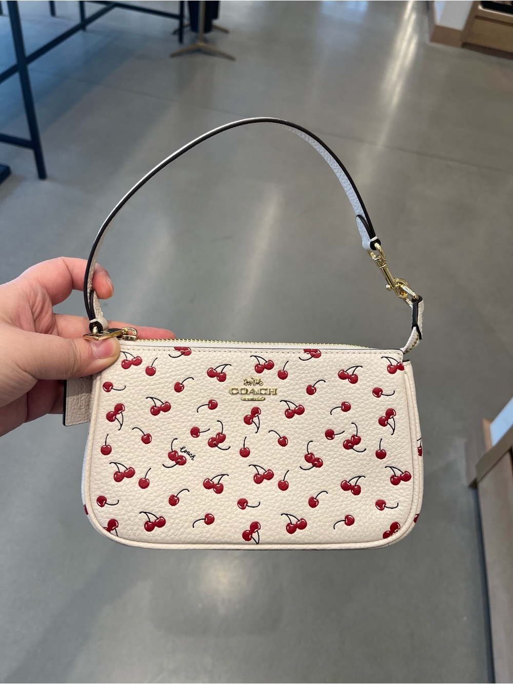 NWT Coach Nolita 19 With Cherry Print